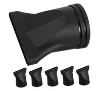 Gogogmee 6pcs Heat Resistant Hair Dryer Nozzle Concentrator Drying Precision Airflow Styling Tool for Salon and Professional Hairdressing Use