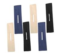 Gogogmee 6pcs Lazy Hair Curlers Bun Maker for Women Teens Hair Styling Tools for Effortless Updos in Black Beige Navy