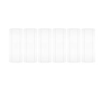 Gogogmee 6Pcs Nail Art Display Tips Board 50 Slots Nail Polish Sample Gel Practice Card Manicure Training for Salon and DIY Use