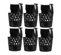 Gogogmee 6Pcs Pool Table Pocket Replacement PP Billiard Net Pockets with Interior Drop Nets for Secure Ball Storage Billiards Tables