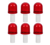 Gogogmee 6Pcs Portable Vehicle Emergency Warning Lights with Flashing Traffic Signal Lamps for Car and Truck Side Window Use, Portable Auto Emergency Safety Lights for Roadside and Camping