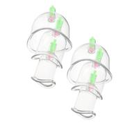 Gogogmee 6pcs Professional U-Shaped Suction Massage Cups Set for Joints Anti-Cellulite Vacuum Cupping Therapy Kit Comfortable C-Shaped Design for Muscle Relaxation and Relief at Home Gym