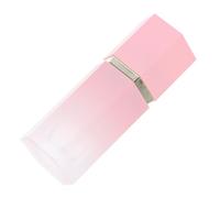 Gogogmee 6pcs Refillable Hexagonal Lip Gloss Tubes Set Portable Plastic Lip Oil Containers Gradient Brush Empty Cosmetic Bottles Eyeshadow Concealer Storage