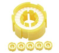 Gogogmee 6pcs Replacement Inflatable Life Jacket Bobbin with Advanced Watersoluble Tablets Automatic Inflator Device for Emergency Buoyancy and Enhanced Survival Response for Sailing and
