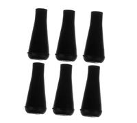 Gogogmee 6Pcs Rubber Arrow Tips Safe Archery Replacement Blunt Arrowheads Standard for Target Practice and Training