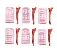 Gogogmee 6pcs Self-grip Hair Curlers for Bangs and Roots Styling Rollers for Fluffy Fashionable Curls Suitable for All Types Quick and