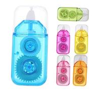 Gogogmee 6pcs Tapes for Classroom Use Compact Tape for Quick Mistake Erasure Easy to Carry Store for Students Office Supplies
