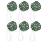 Gogogmee 6pcs Wedding Bouquet Holder Floral Foam Handle Grip with Base for Bridal Bridesmaid Silk Flower Arrangements Reliable Support for Cascading Bouquets and Floral Designs