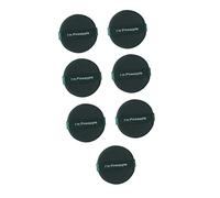 Gogogmee 7pcs Foundation Makeup Puff Dual Sided Dry and Wet Use Cosmetic Sponges with Strap Soft Round Face Powder Applicators for Loose Powder Cream Concealer Blusher and Highlighter