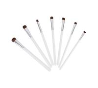 Gogogmee 7Pcs Supple Eyeshadow Brush with Smooth Handle for Blending and Applying Eye Makeup Cosmetic Brushes for Precise Eyeshadow Shaping and Lip Application