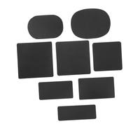 Gogogmee 8pcs Black Handmade Tote Purse Base Shaper Plastic Handbag Bottom Liner Replacement for Shoulder Crossbody Bucket Bags DIY Inserts