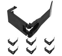 Gogogmee 8Pcs Cash Register Money Clips Cash Tray Insert Holder for Business Drawer Sturdy Construction Black