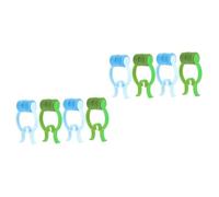 Gogogmee 8pcs Convenient Nose Plug Nose Nasal Stopper Clips Portable Bleeding Stoppers Clipper for Care