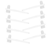 Gogogmee 8pcs Denture Toothbrush Cleaning Small Multi-Functional Denture Brush for Adults Braces Cleaning Tools Household Use