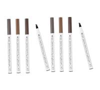 Gogogmee 8pcs Eyebrow Tint Tattoo Brow Makeup Tool Liquid Eyebrow Pen Natural Pencil for Women