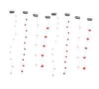Gogogmee 8pcs Fashion Flower Hairpin Hair Clip for Women Girls Students Long Hairpin Decorative Hair Bow Clip