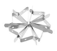 Gogogmee 8pcs Food Grade Stainless Steel Bbq Probe Clips Diameter Grill Thermometer Holders for Pots Coffee Cups and Ambient Temperature High Temperature Resistant for Accurate Home Cooking
