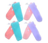 Gogogmee 8pcs Net Exfoliating Soap Bar Soap Pouch for Shampoo Face Cleanser Use in Shower Travel
