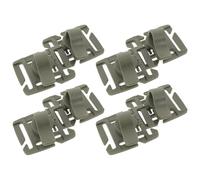 Gogogmee 8pcs Rotating Water Bladder Tube Clips Hydration Hose Clamps Lightweight Fit for Outdoor Backpack Hiking Camping Sports