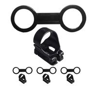 Gogogmee 8pcs Silicone Scuba Diving Snorkel Clips with Quick-release Mask Strap Holders Secure Underwater Snorkel Tube Keepers for Easy and Fast Replacement in Snorkeling Gear