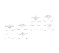 Gogogmee 8sheets Self-adhesive Face Gems Stickers for Makeup Eyebrow and Face Decoration Rhinestone Stickers Shapes for Parties Festivals and Costumes