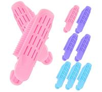 Gogogmee 9 Pcs Volumizing Hair Root Curlers Hair Styling Tools for Women Root Clips Volume Salon and Travel Use Multi Color