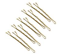 Gogogmee 96pcs One-word Clip Bobby Pins Metal Hairpins Hair Slides Hair Clips for Women for Bridesmaid Styling Barrettes for Everyday Use Metal Material Elegant Look for Occasion