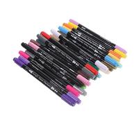 Gogogmee Acrylic Paint Markers Double-Ended Drawing Acrylic Pens for Artists Assorted Colours Smooth Writing Easy to Store for Doodling and Special Days