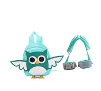 Gogogmee Adjustable Anti-Lost Backpack with Owl Design Safety Walking Harness for Boys and Strap for Secure Outdoor Travel and School Use