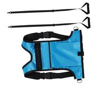 Gogogmee Adjustable Breathable Snowboard Harness Vest with Leash and Zipper Backpack Multiuse Ski Trainer for Beginners Versatile Winter Sports Safety Gear for Skiing and Skating