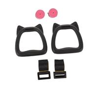 Gogogmee Adjustable Gymnastics Rings 1m Straps, Indoor Fitness Pull-Up Equipment for Strength Training and Bodybuilding, 1 Pair of Sturdy Gym Rings for Outdoor Workout