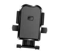 Gogogmee Adjustable Motorcycle Phone Mount Handlebar Non-slip Bike Smartphone Holder Bracket Compatible with Phones One-hand Lock Design Four-way Rotation for Secure Fit