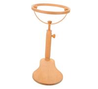 Gogogmee Adjustable Wooden Embroidery Stand with Rotation Function Height for Cross Stitch Needlework Moisture-Resistant Holder Suitable for Various Hoop Easy Installation Craft Support