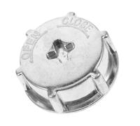 Gogogmee Aluminum Alloy Gas Can Cap Replacement Thread Sealing Cover for Oil Barrels and Drums Anti-slip Lid Protecting Against Dust Water Rain Suitable for Chemicals Paints Soaps