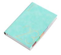 Gogogmee Appointment Plan Pad Daily and Study Planner for Homeschool with Smooth Surface Portable To Do List Organizer Long-term Use Calendar Notebook in Green