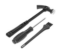 Gogogmee Archaeological Dig Kit with Ergonomic Hammer Brush Practical Excavation Tools for Digging Gemstones and Fossils Educational to Develop Fine Motor Skills and Sensory Exploration