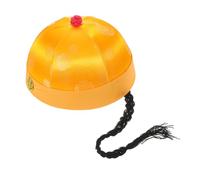 Gogogmee Authentic Song Dynasty Emperor Hat Drama Headpiece for Boys Cosplay King Headwear Traditional Chinese Costume Accessory for Role Play and Stage Performances