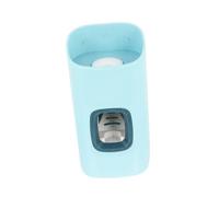 Gogogmee Automatic Wall-Mounted Toothpaste Dispenser Holder Abs Toothpaste Squeezer with Elastic Opening Non-Contact Bathroom Storage for Various Easy to Use and Sky Blue