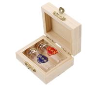 Gogogmee Baby Keepsake Box for Umbilical Cord and Baby's First Hair Preservation with Large Capacity, Elegant Wooden and Glass Design to Treasure Baby's Milestones and Protect Precious