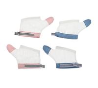 Gogogmee Baby Thumb Gloves for Infants, Finger Sucking Corrector Mittens with Thumb Guard, Soft Cotton Fabric, Anti-Nail Biting Treatment for Boys and Girls, 2 Pairs Set