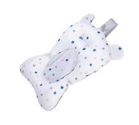 Gogogmee Baby Tubs for Newborns White Foam and Plastic Bath Seat with Adjustable Tilt Angle Support and Comfort for Bath Times