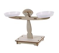 Gogogmee Balance Scale for Wooden Stem Educational Balance Beam for Early Childhood Math Activities Science Experiments Develop Critical Thinking Problem Solving Skills