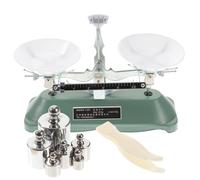 Gogogmee Balance Scale Laboratory Teaching Tool with Capacity High Precision Three-beam Balance with Weights and Tweezers for Science Experiments and Educational Use in Classroom
