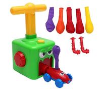 Gogogmee Balloon Powered Inertia Car Toy for Kids Creative Press Control Toy for Boys and Girls for Indoor Use Random Color