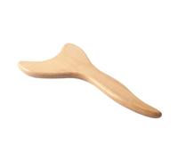 Gogogmee Beech Wood Gua Sha Board for Back and Body Massage Natural Scraping Tool to Promote Muscle Relaxation and Meridian Dredging Manual Massager for Family and Personal Use