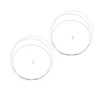 Gogogmee Bicycle Brake Cable Stainless Steel 2Pcs 2.1M Universal Inner Wire for Folding and Mountain Bikes Outdoor Adventure Cycling Parts