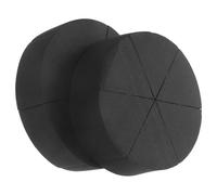 Gogogmee Black Triangle Makeup Sponges Set Polyurethane Cosmetic Blending Applicators 12pcs Natural-looking Makeup Finish and Comfortable Use for Foundation Cream for Daily