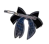 Gogogmee Bow Hairpin Diamond Accents Fashion Bowknot Hairpin for Girls Stylish Headdress Clip for Hair Clips for Boys and Girls Hair Accessories