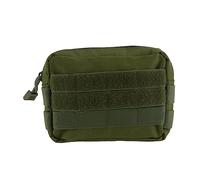 Gogogmee Camouflage Tactical Compact Water Resistant Pouch Versatile Tool Coin Bag for Outdoors Featuring Sturdy Buckle Internal Storage for Phones Keys and Gadgets Green