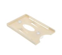 Gogogmee Car Card Sleeve with High Strength Suction Cup Windshield Parking Permit Holder for Community Vehicle Management Easy Installation Secure Adhesion White Ic Card Display Sleeve